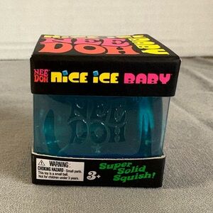 Needoh Nice Ice Baby Super Solid Squish - Blue